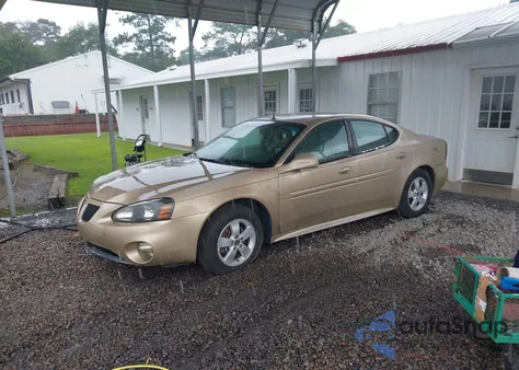 2005 Pontiac Grand Prix Gt from USA, damaged, VIN 2G2WS522451220158